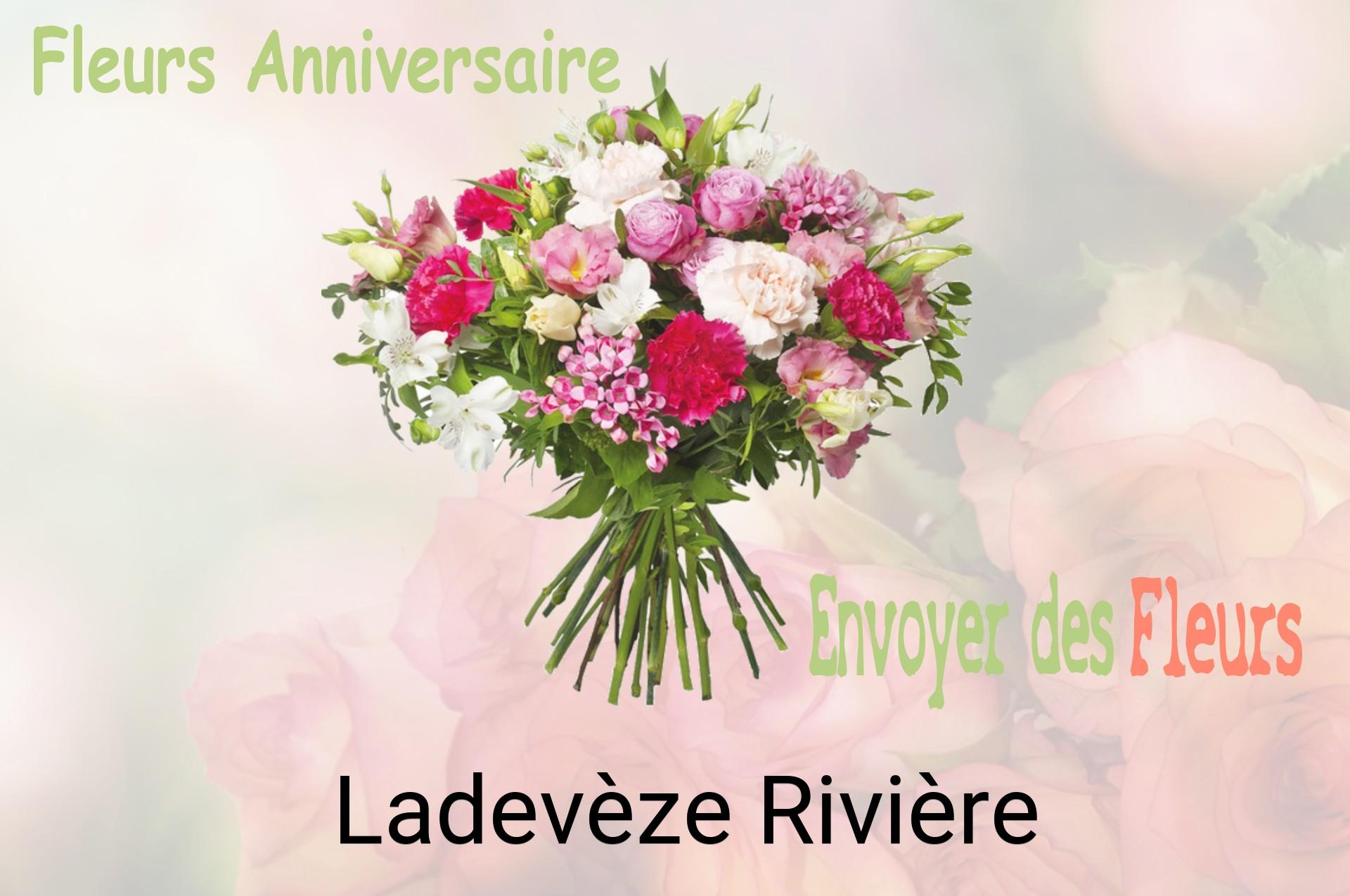 Bouquet de fleurs d’anniversaire livré à Ladevèze-Rivière