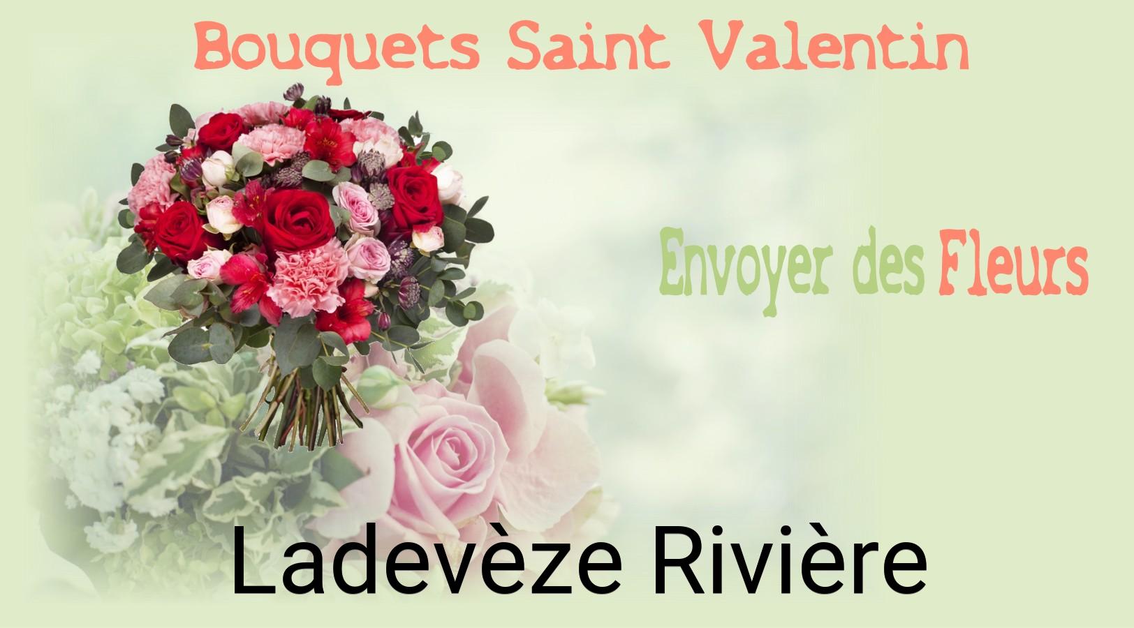 Roses de Saint-Valentin livrées à Ladevèze-Rivière